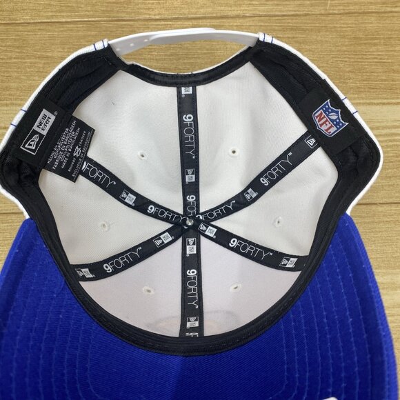 VTG Logo Los Angeles Rams Snap Back New Era 9Forty 2 Tone NFL Cap Adjustable Hat - Picture 10 of 14